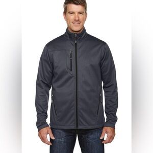 NWT $130 North End Sports Men’s light Jacket char/Black PTP 26”